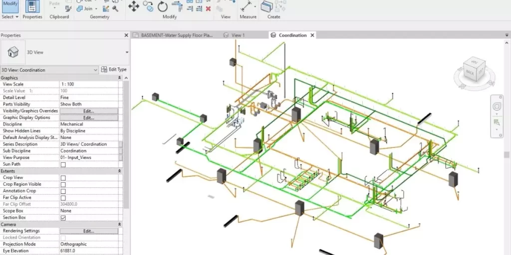 Plumbing BIM Services