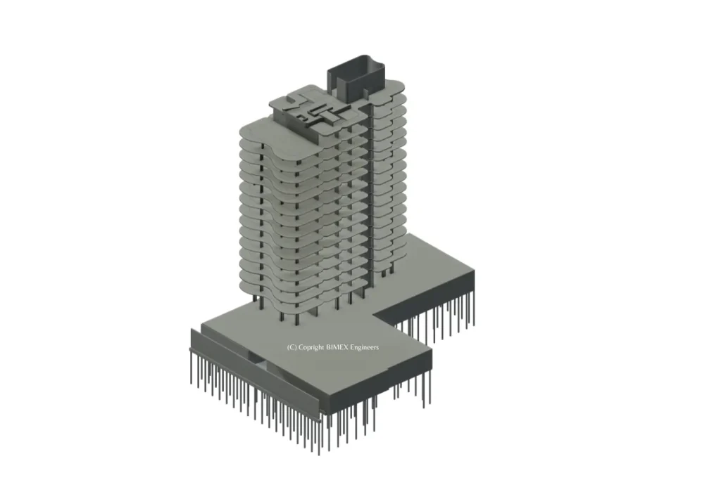 Concrete Structure Revit Modeling