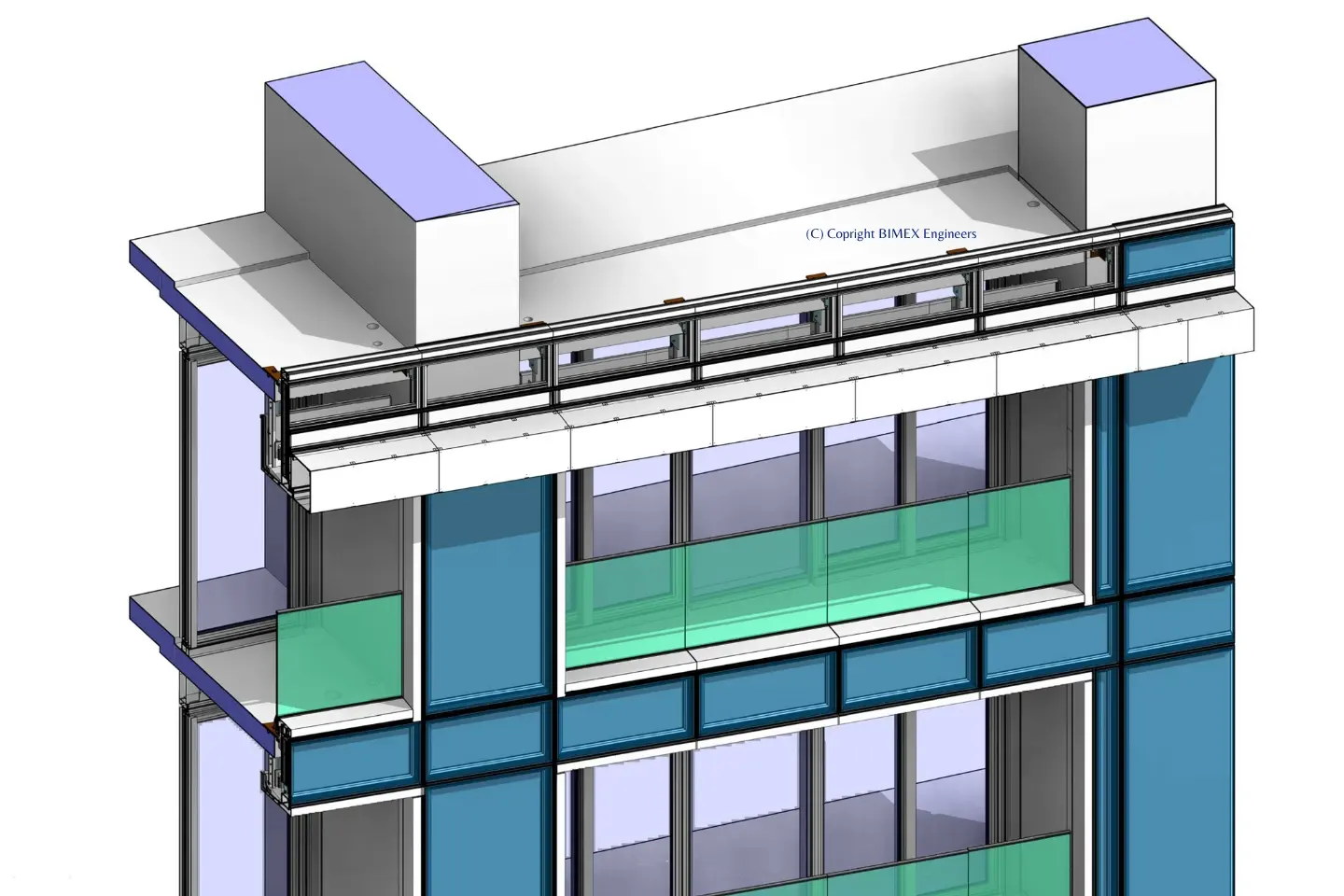 Unitized Facade System BIM