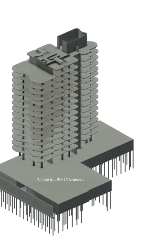 Concrete Structure Revit Modeling